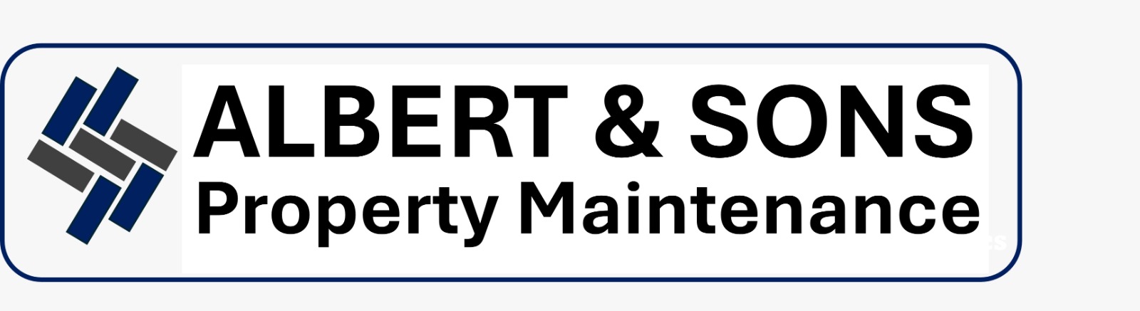 Albert & Sons Property Maintenance Logo